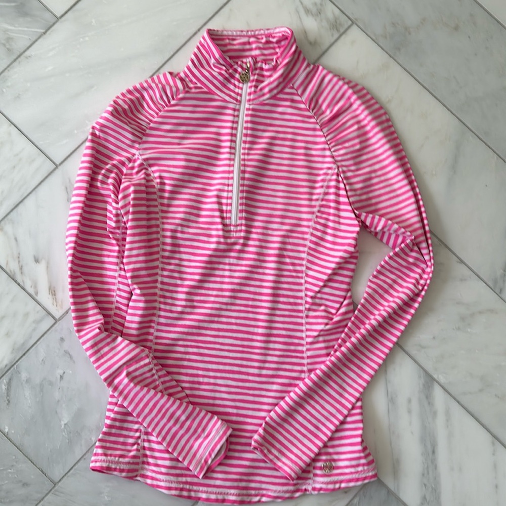 Lilly Pulitzer Luxetica XS Quarter Zip Pullover XS